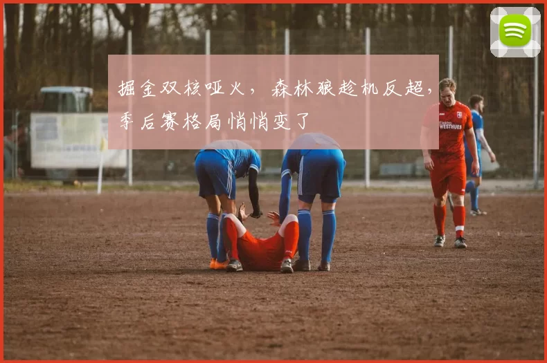 掘金双核哑火，森林狼趁机反超，季后赛格局悄悄变了